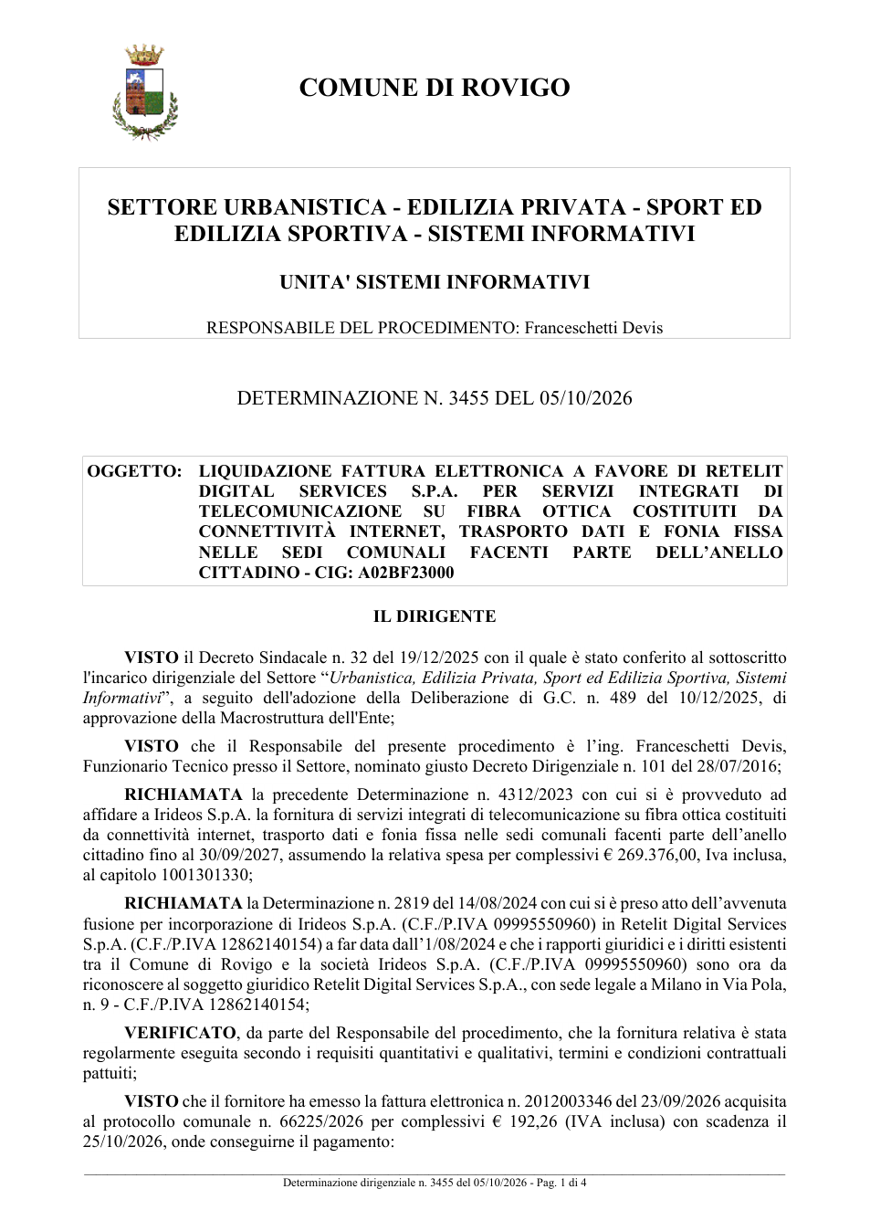 Pagina 1 del documento