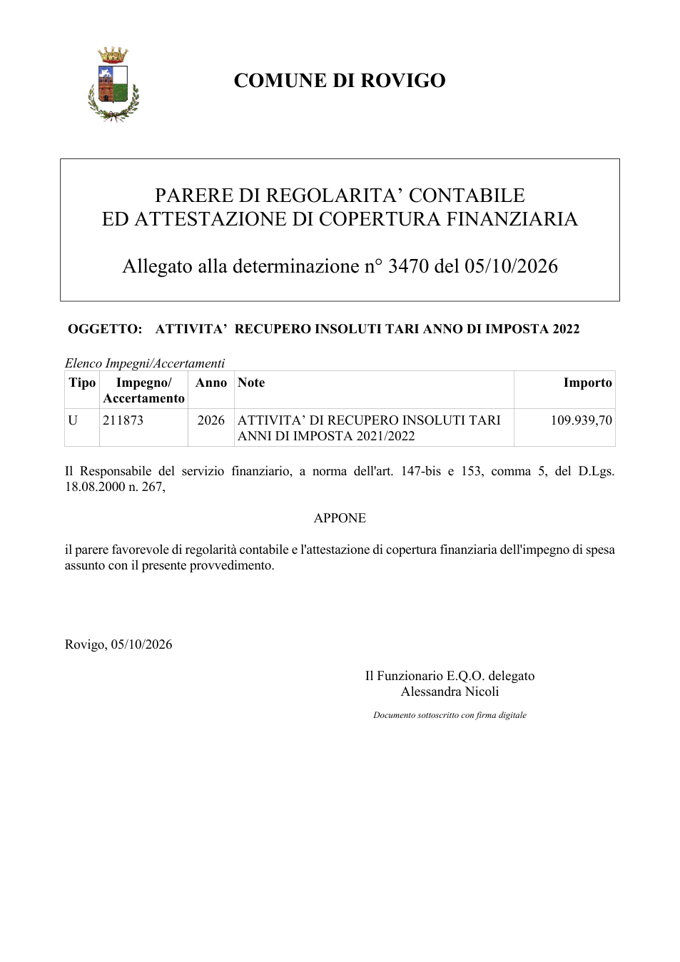 Pagina 1 del documento