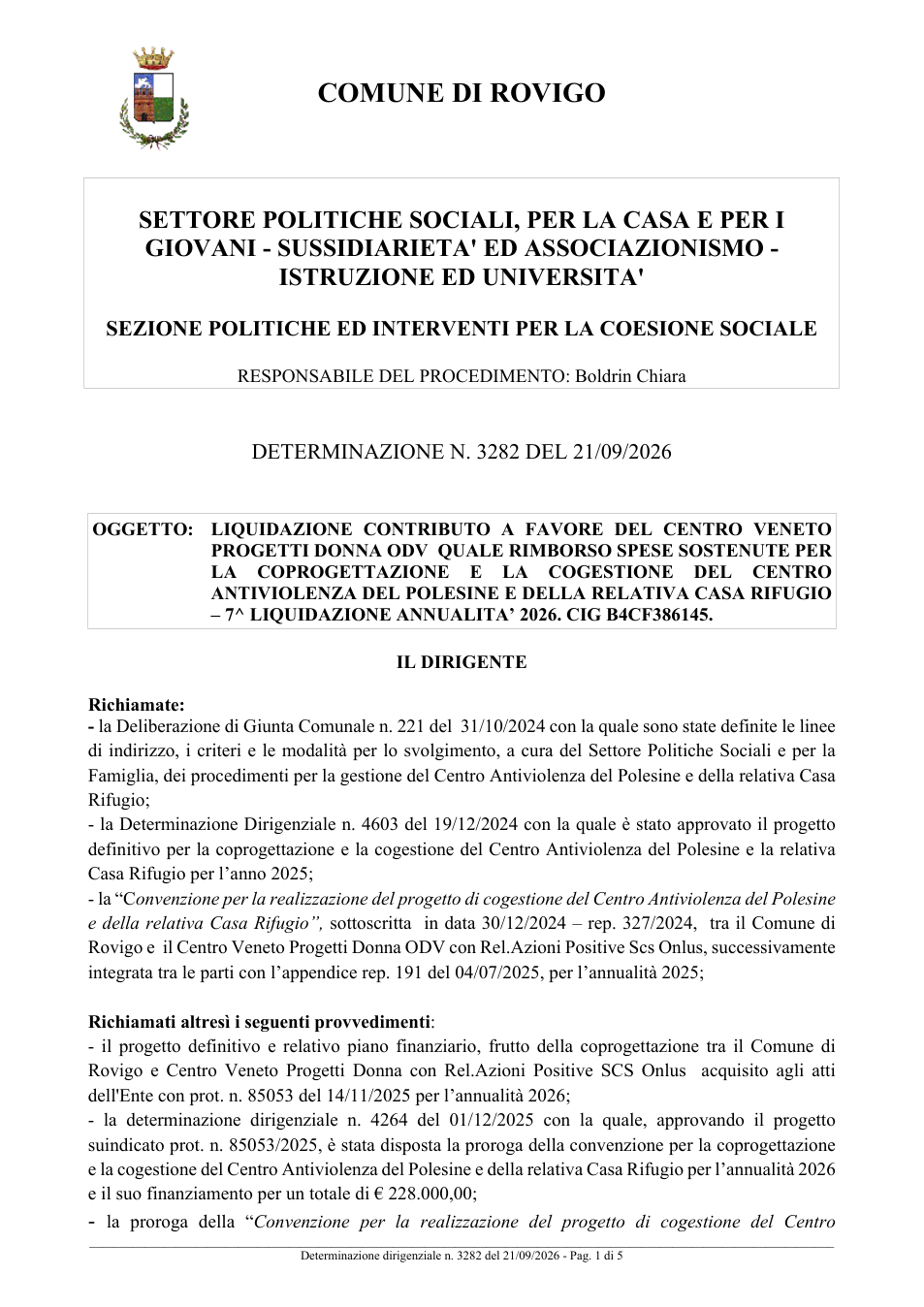 Pagina 1 del documento