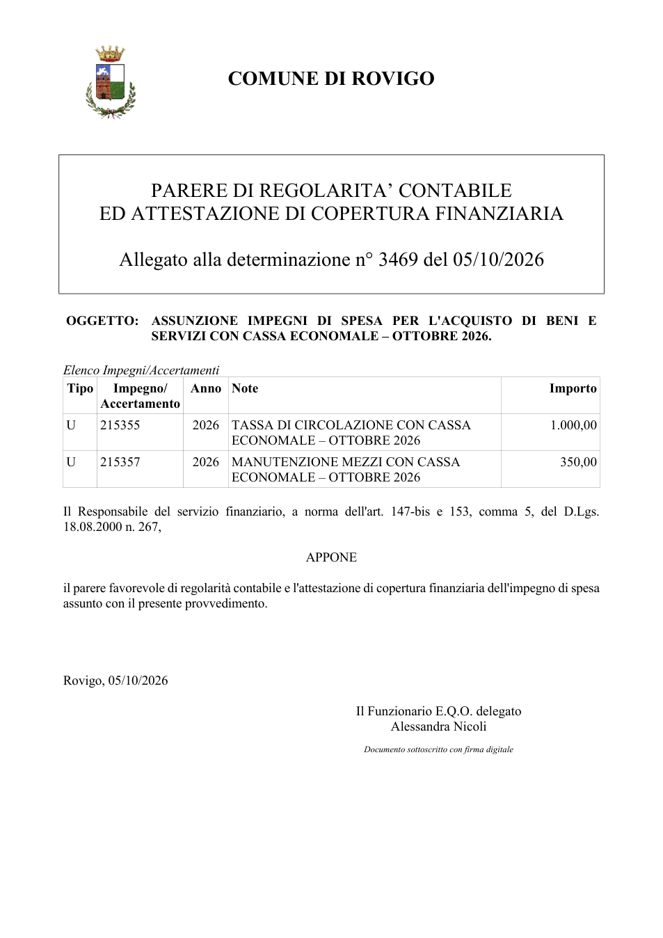 Pagina 1 del documento