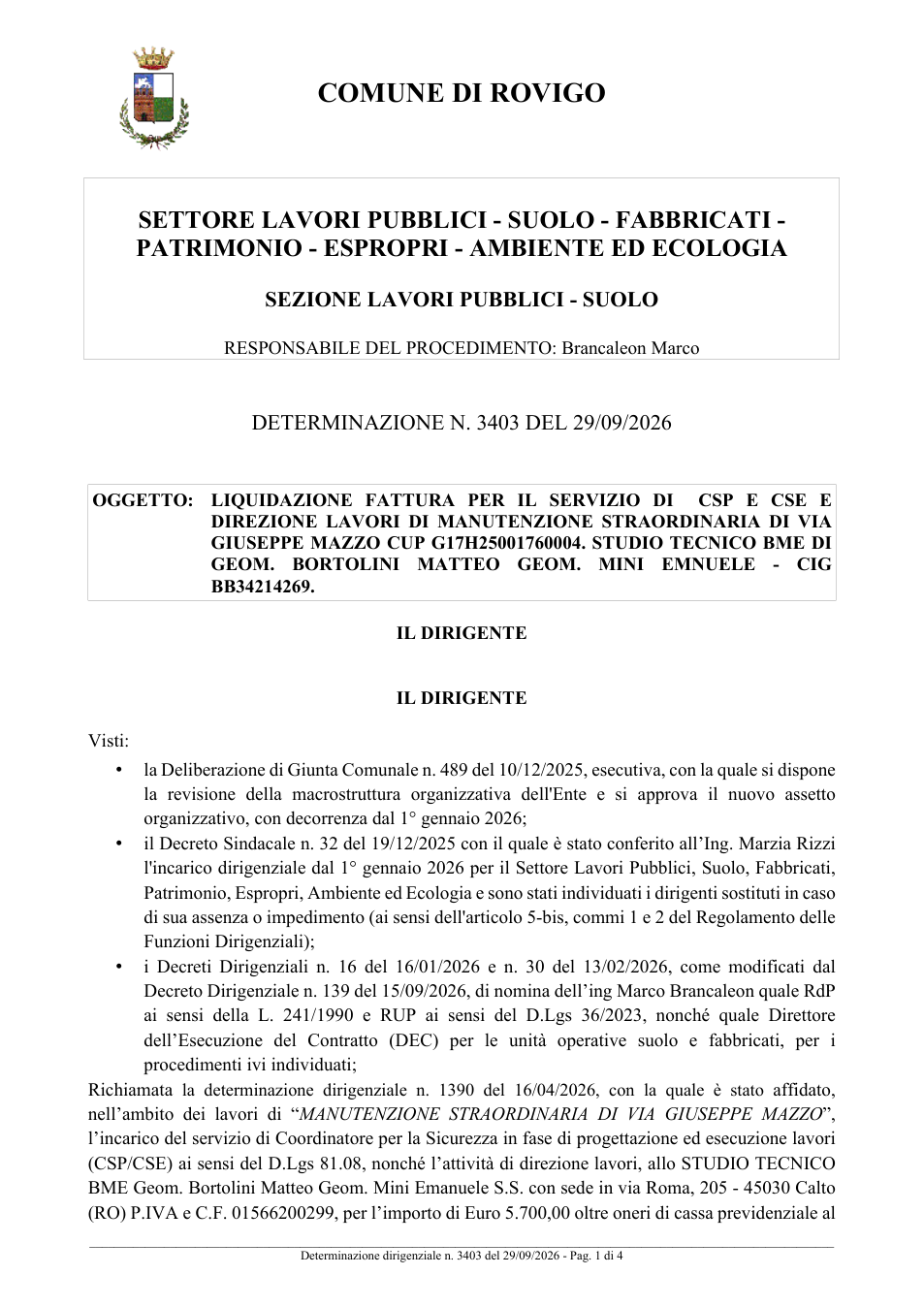 Pagina 1 del documento
