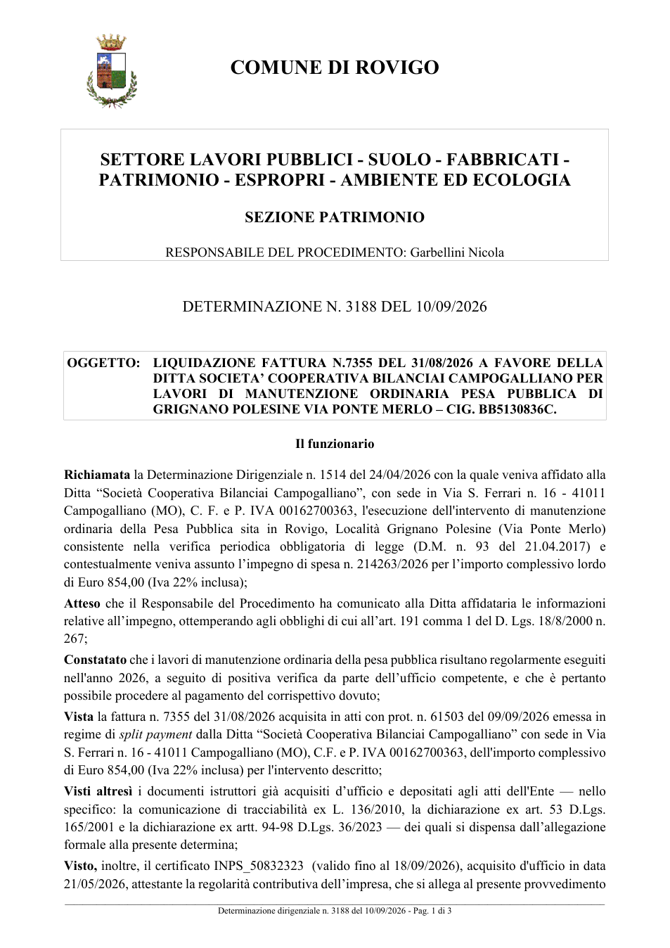 Pagina 1 del documento