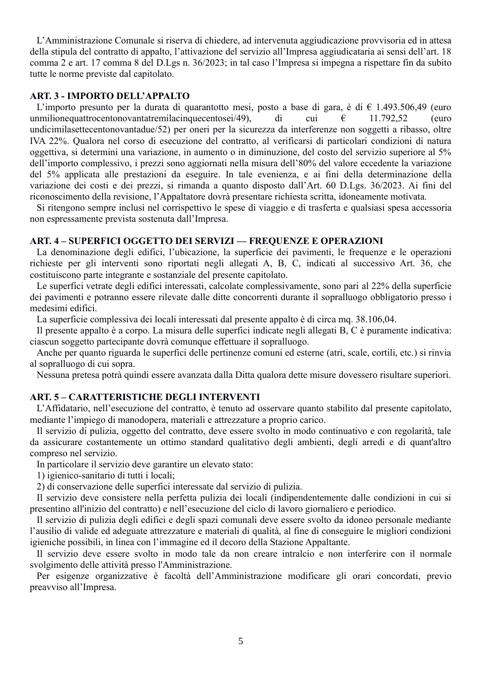 Pagina 5 del documento