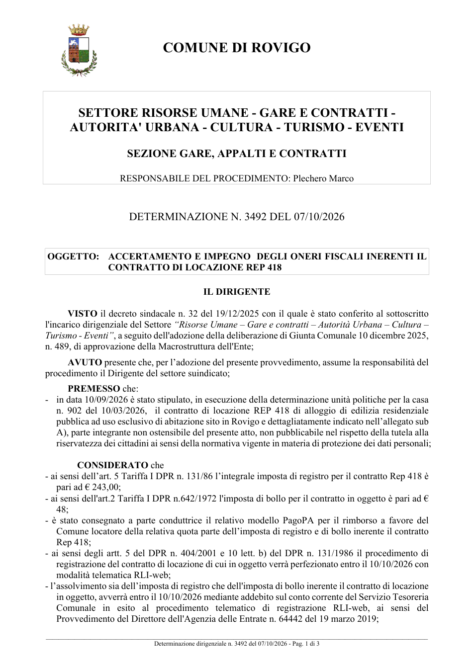 Pagina 1 del documento