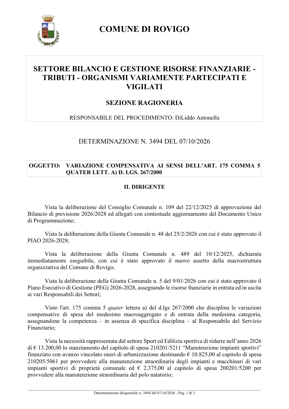 Pagina 1 del documento