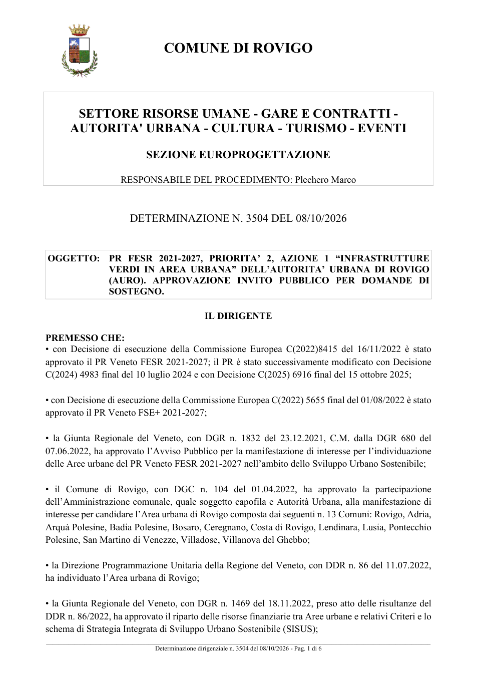 Pagina 1 del documento