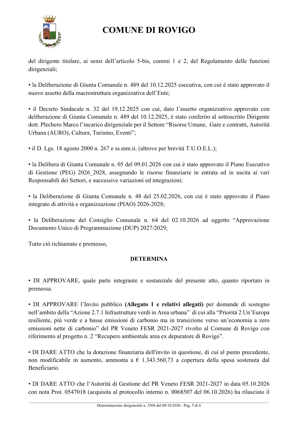 Pagina 5 del documento