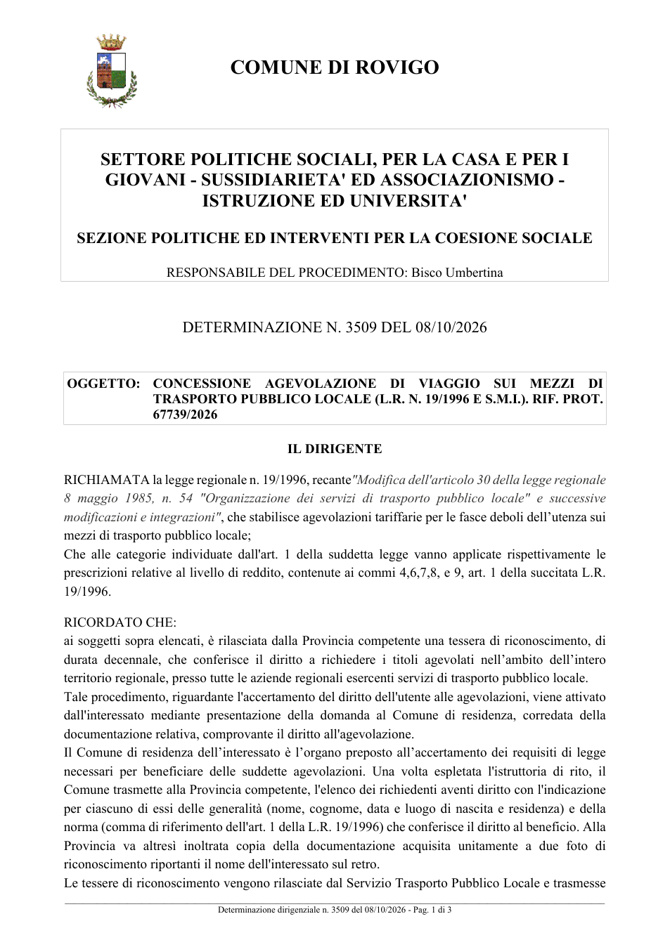 Pagina 1 del documento