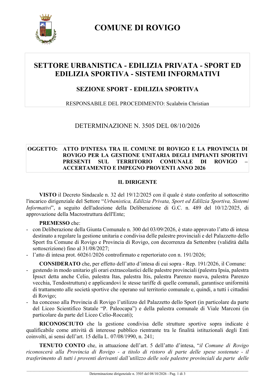Pagina 1 del documento