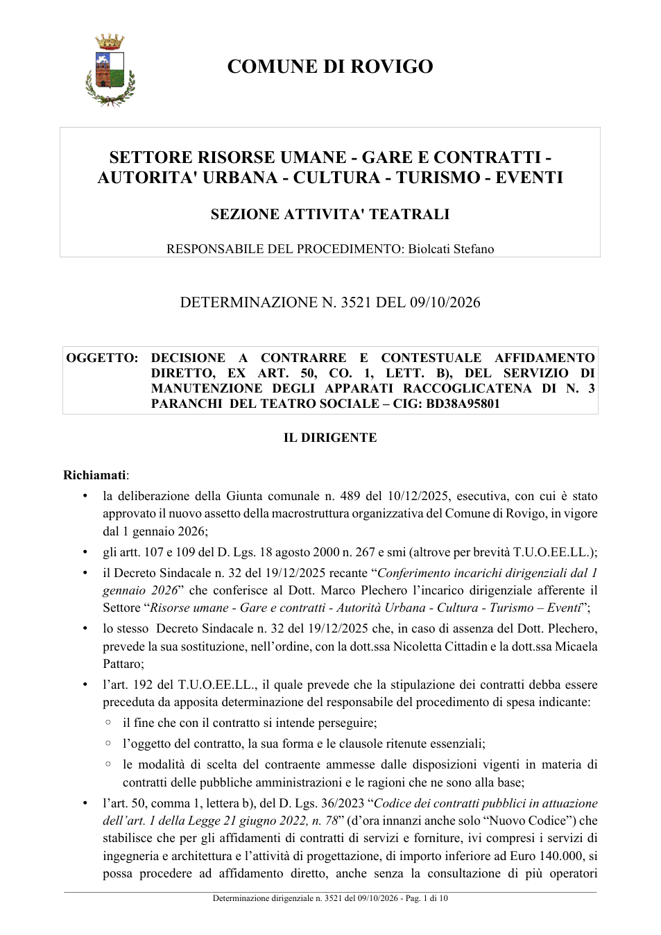 Pagina 1 del documento