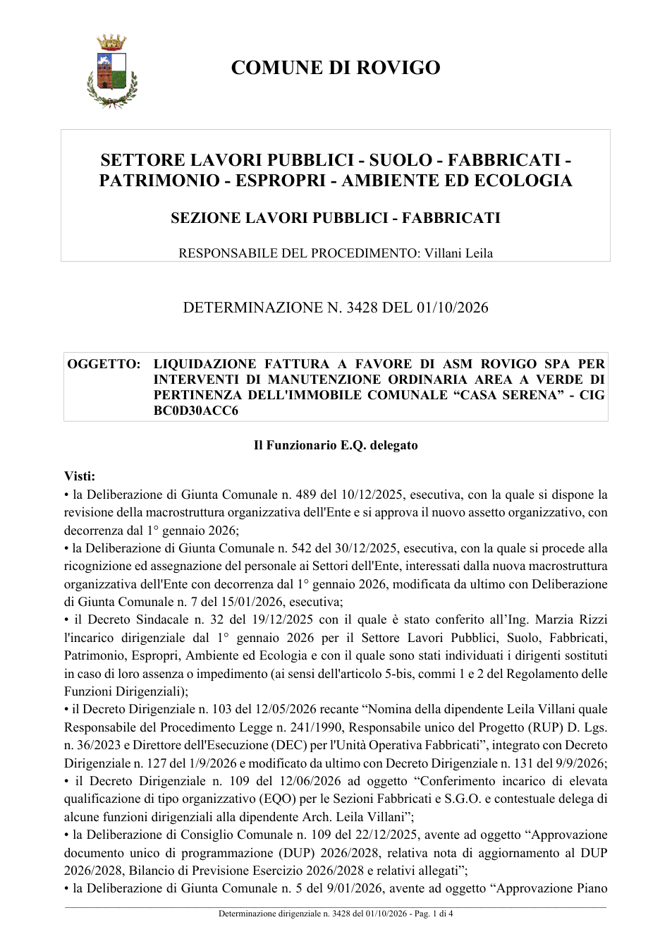 Pagina 1 del documento