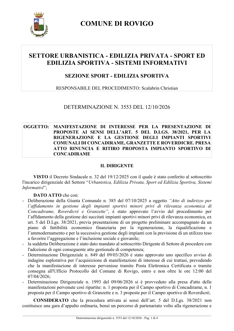 Pagina 1 del documento