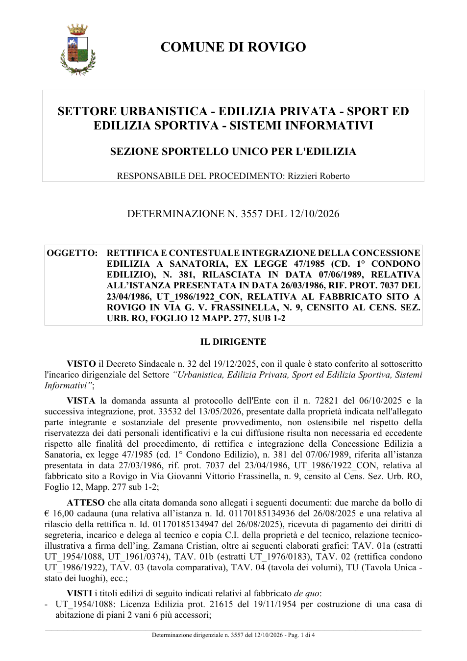 Pagina 1 del documento