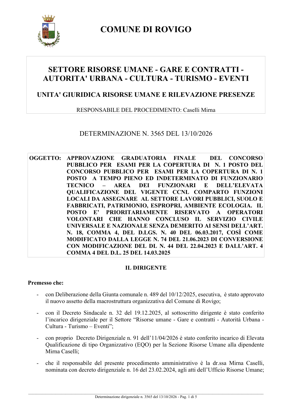 Pagina 1 del documento