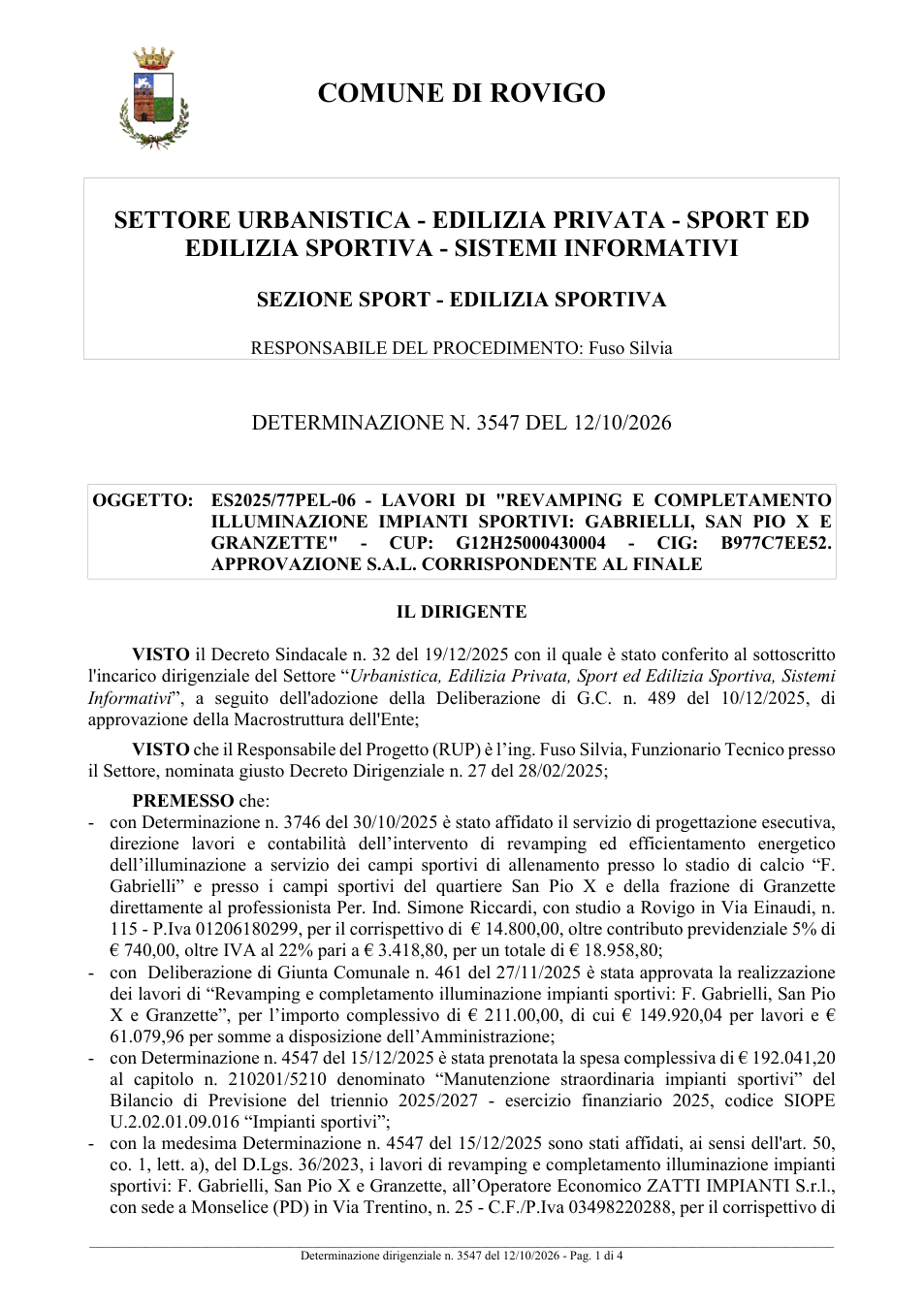 Pagina 1 del documento