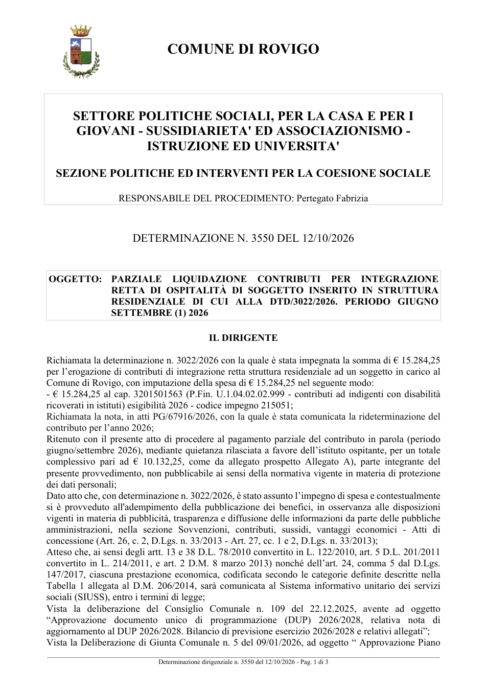 Pagina 1 del documento