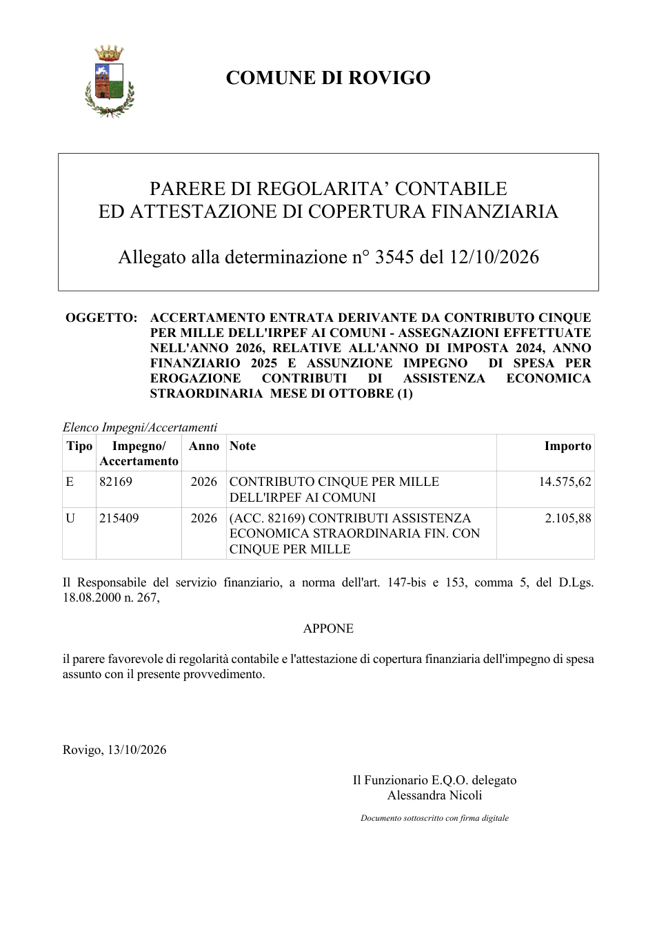 Pagina 1 del documento