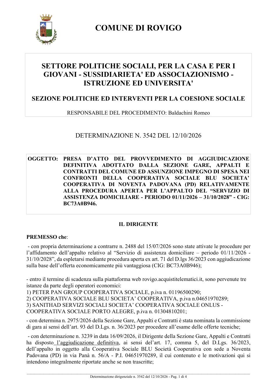 Pagina 1 del documento