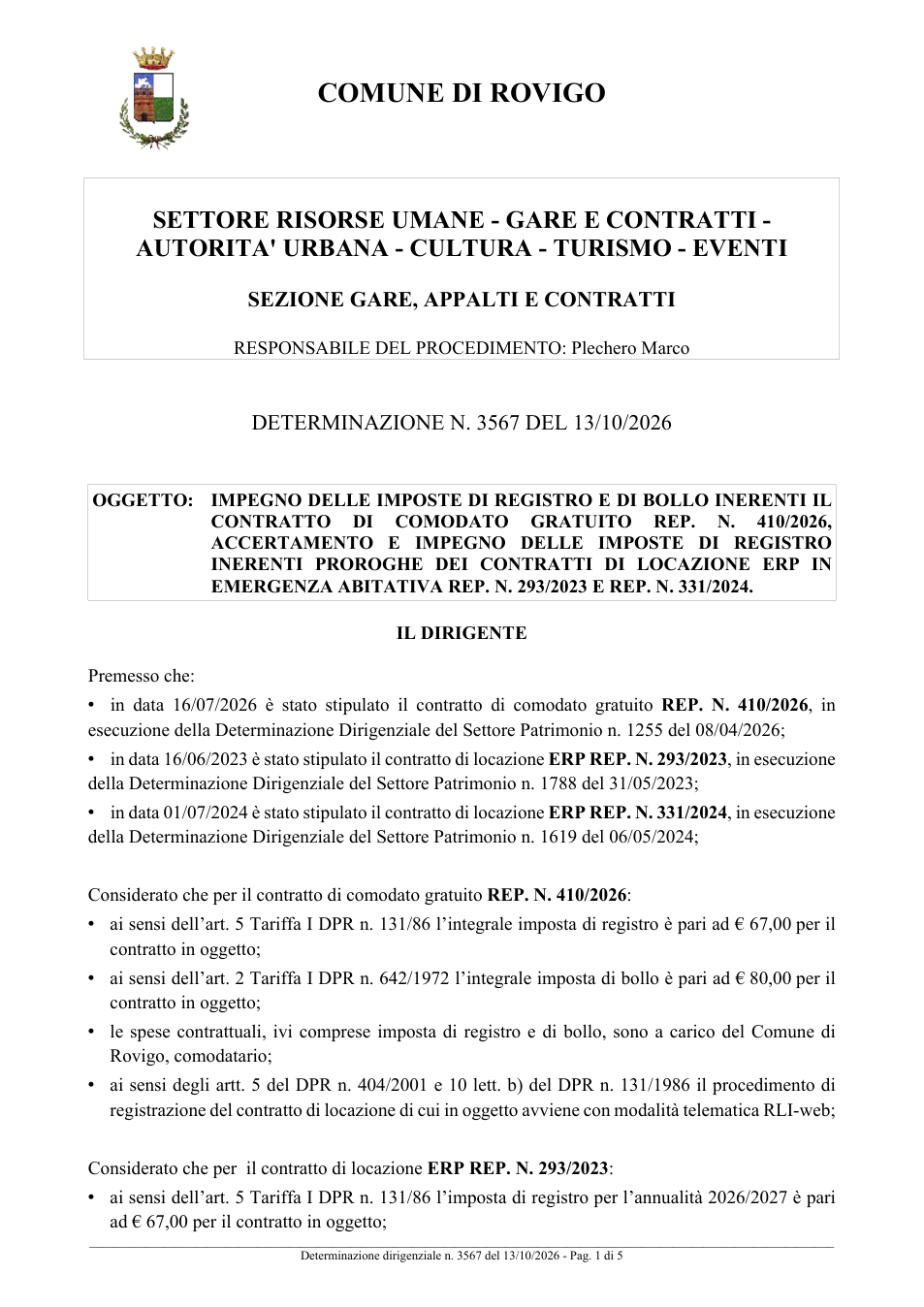 Pagina 1 del documento