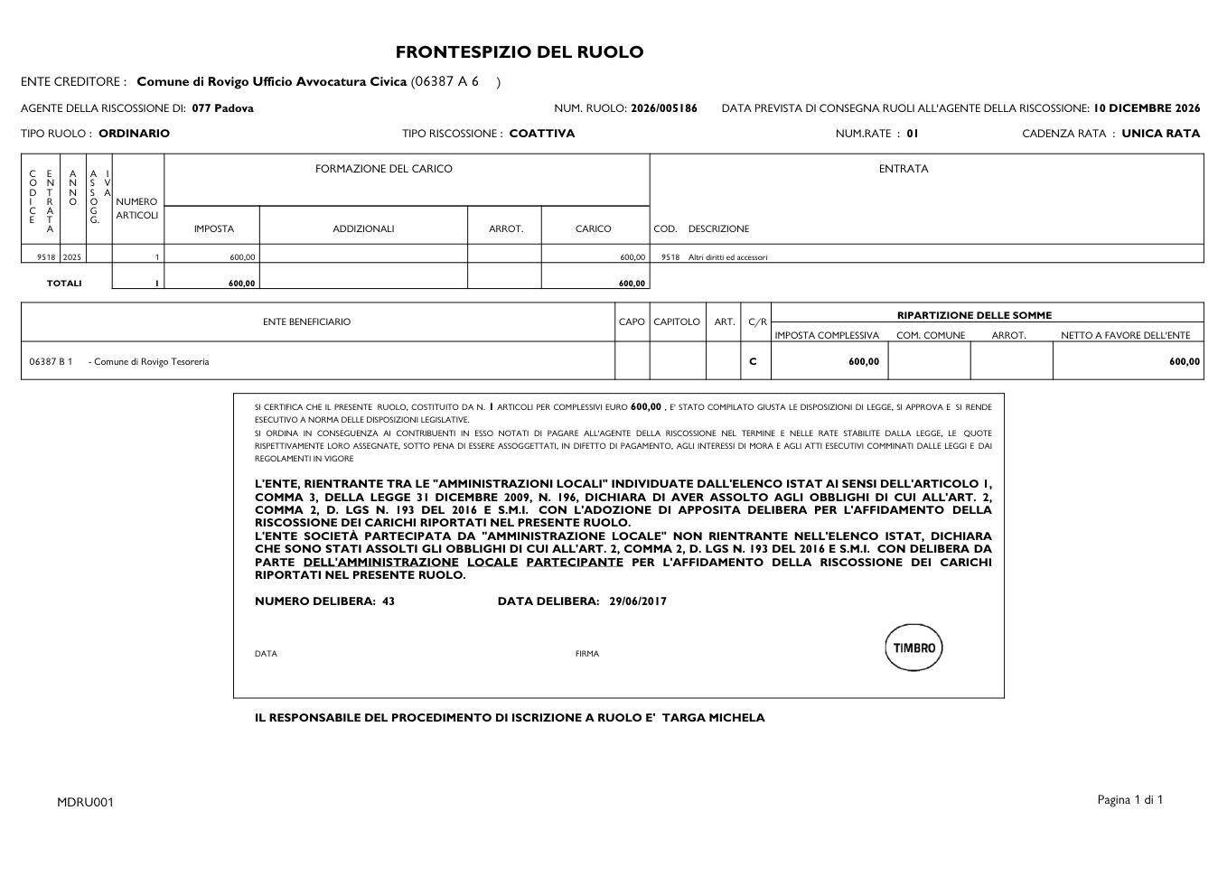 Pagina 1 del documento