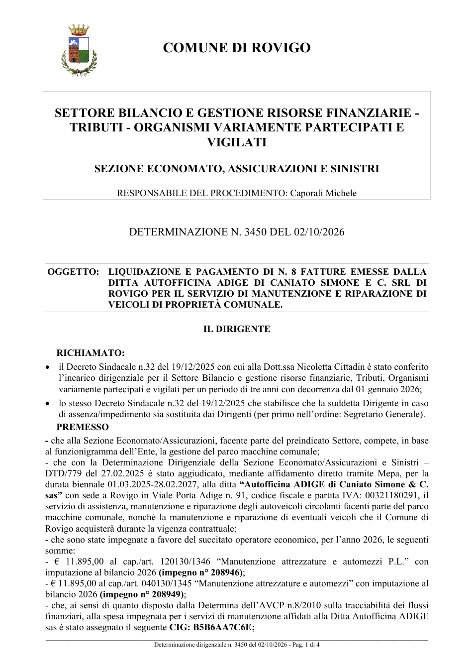 Pagina 1 del documento