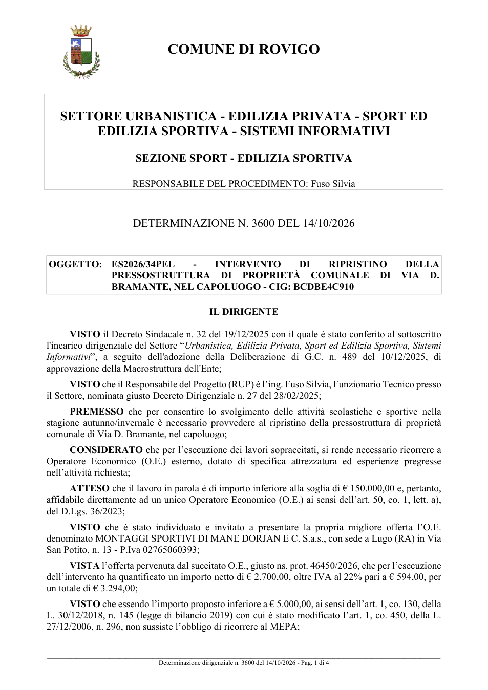 Pagina 1 del documento