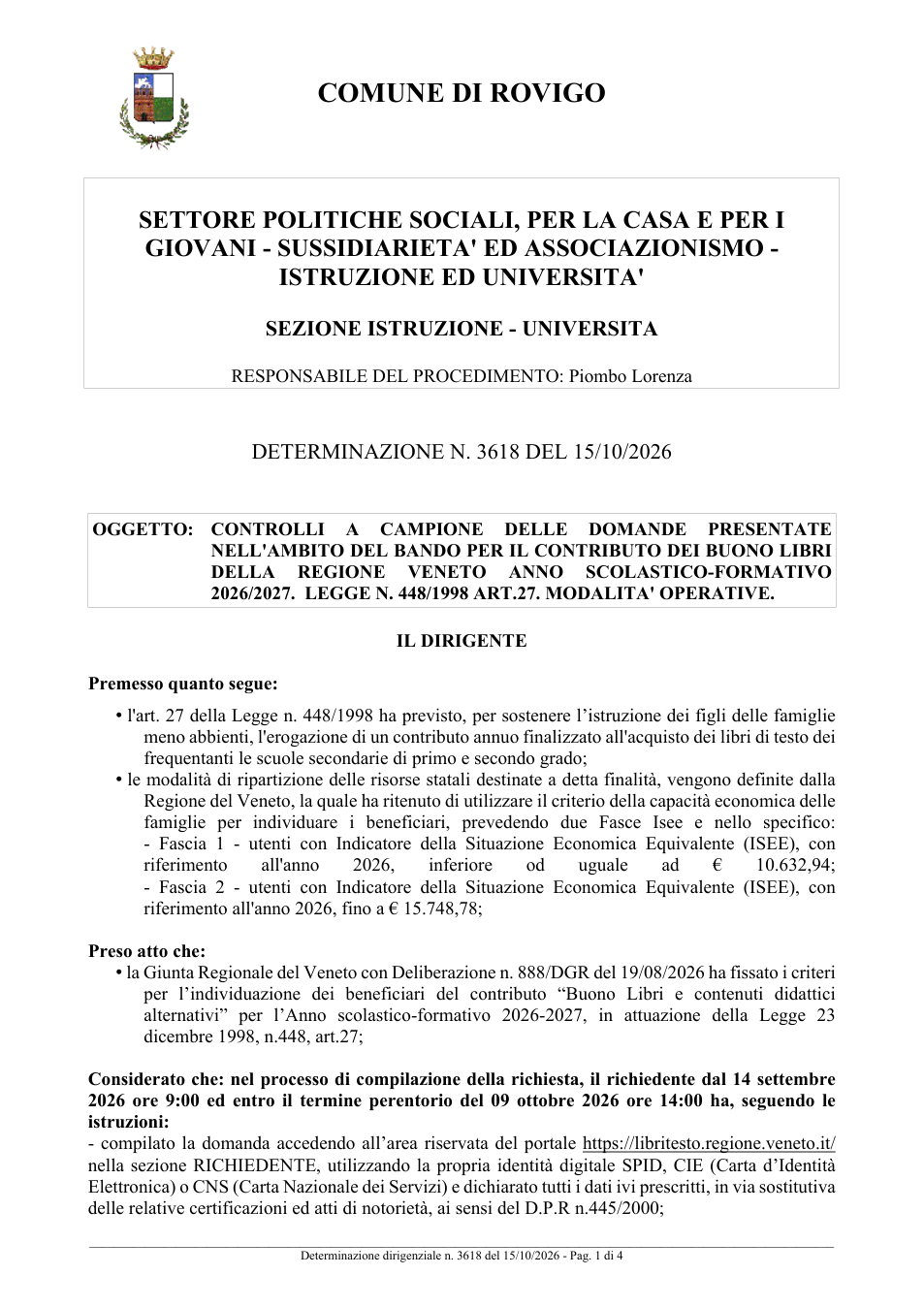 Pagina 1 del documento