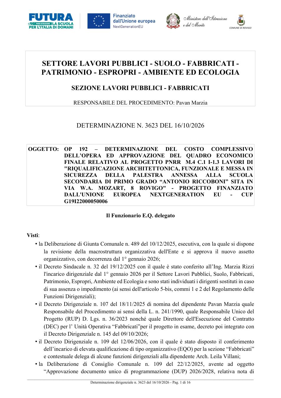 Pagina 1 del documento