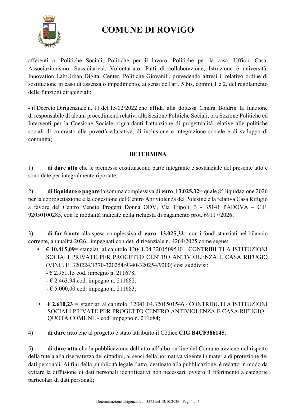 Pagina 4 del documento