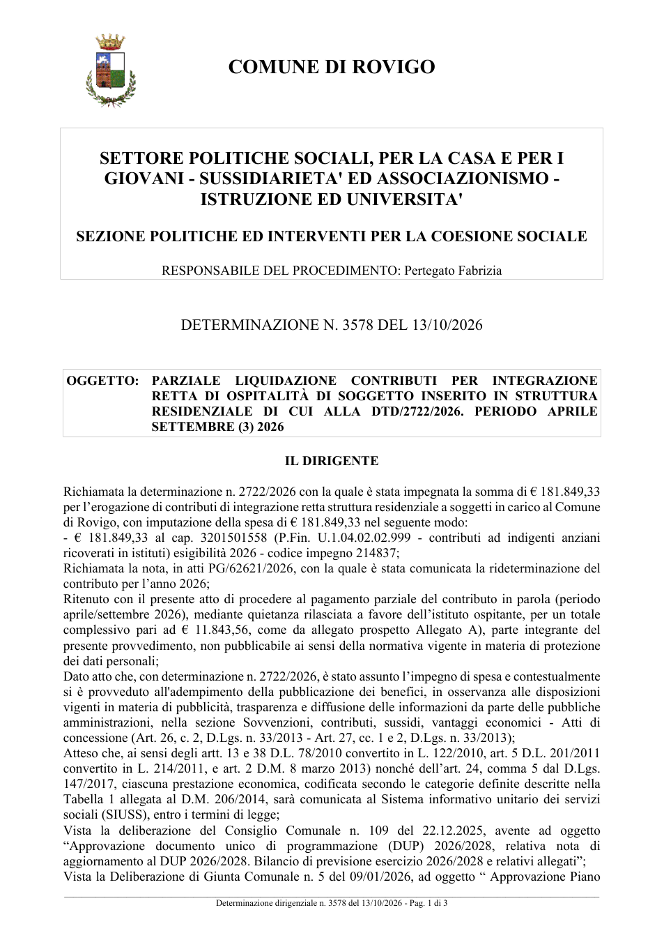 Pagina 1 del documento