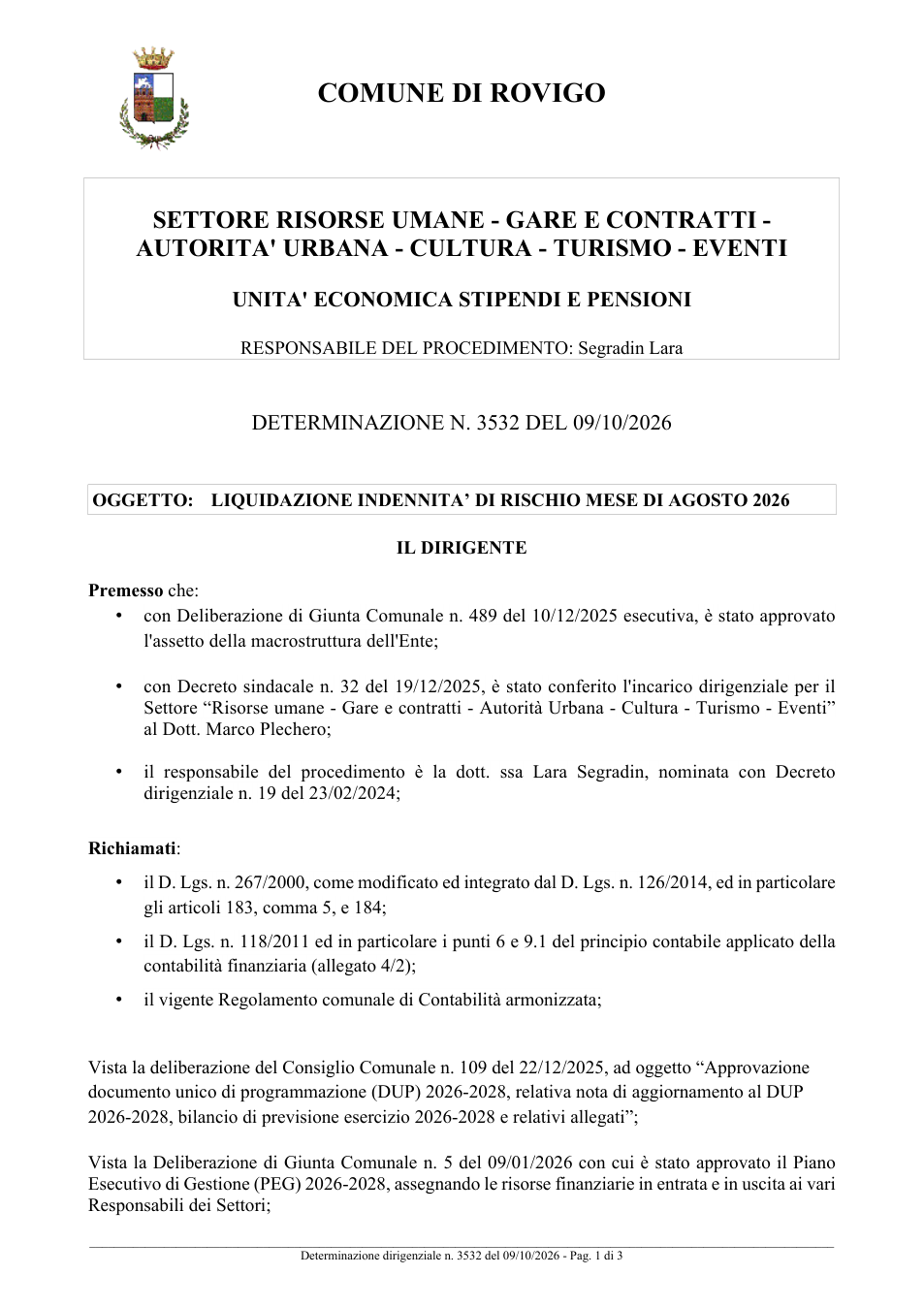 Pagina 1 del documento