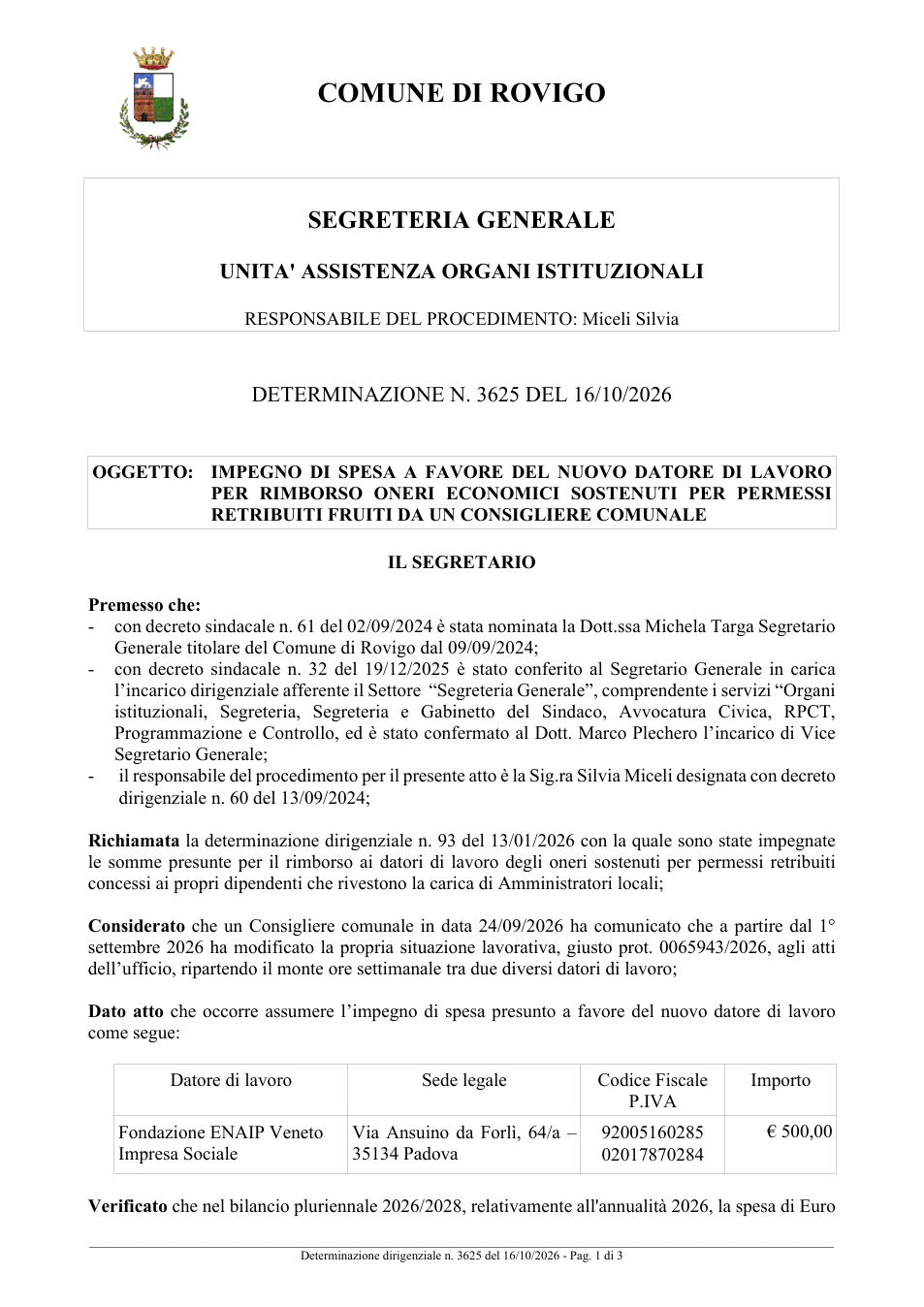 Pagina 1 del documento