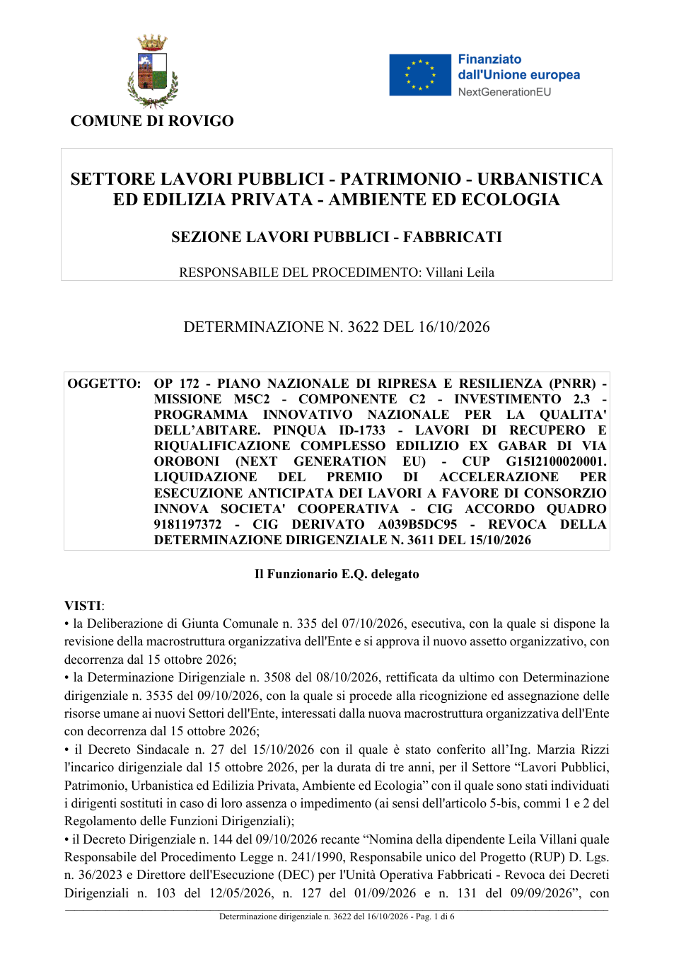 Pagina 1 del documento
