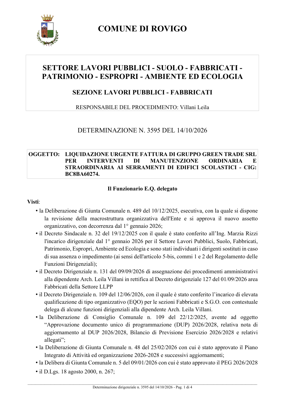 Pagina 1 del documento