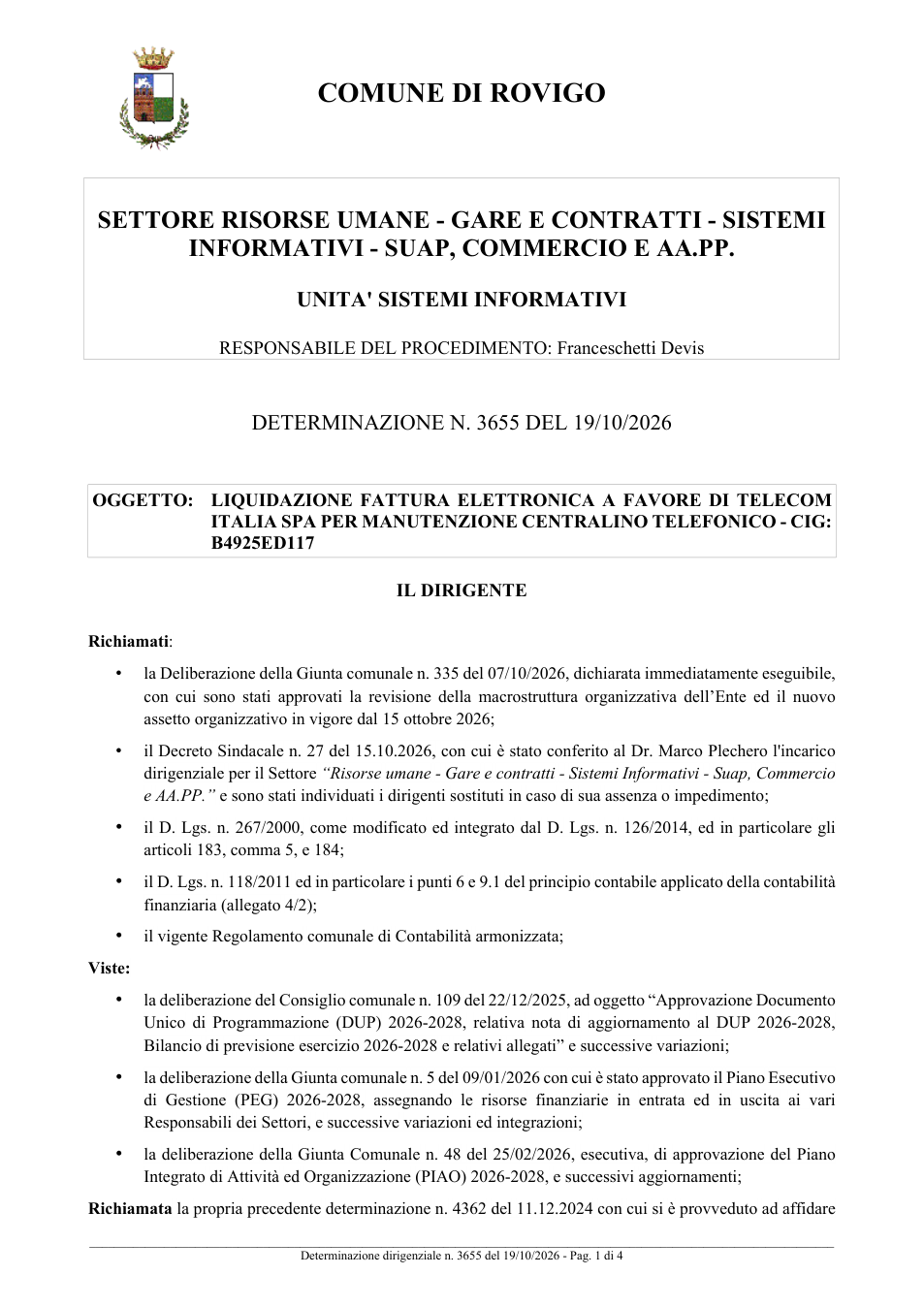 Pagina 1 del documento