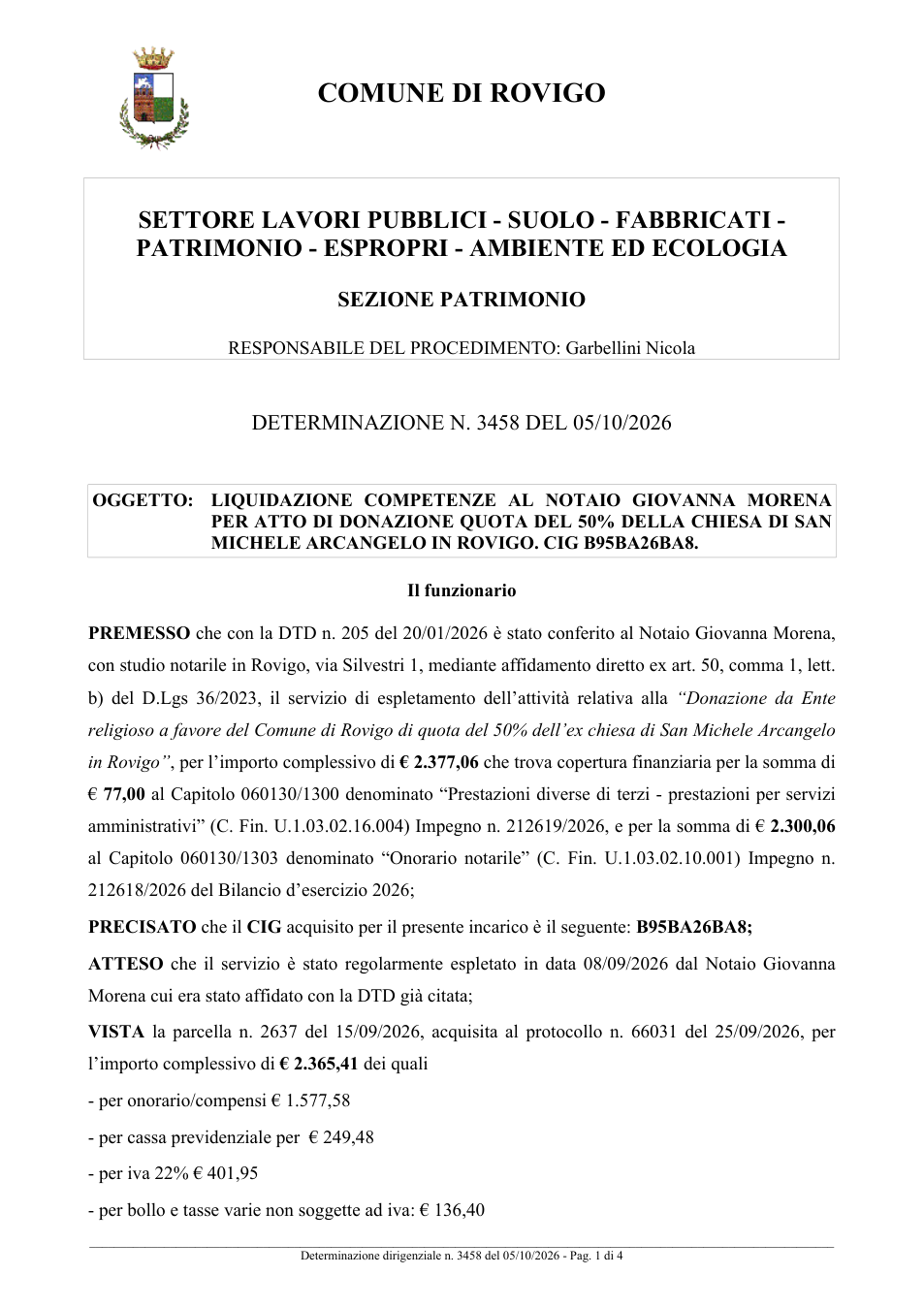 Pagina 1 del documento