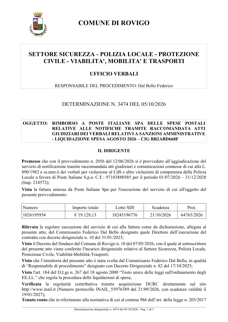 Pagina 1 del documento