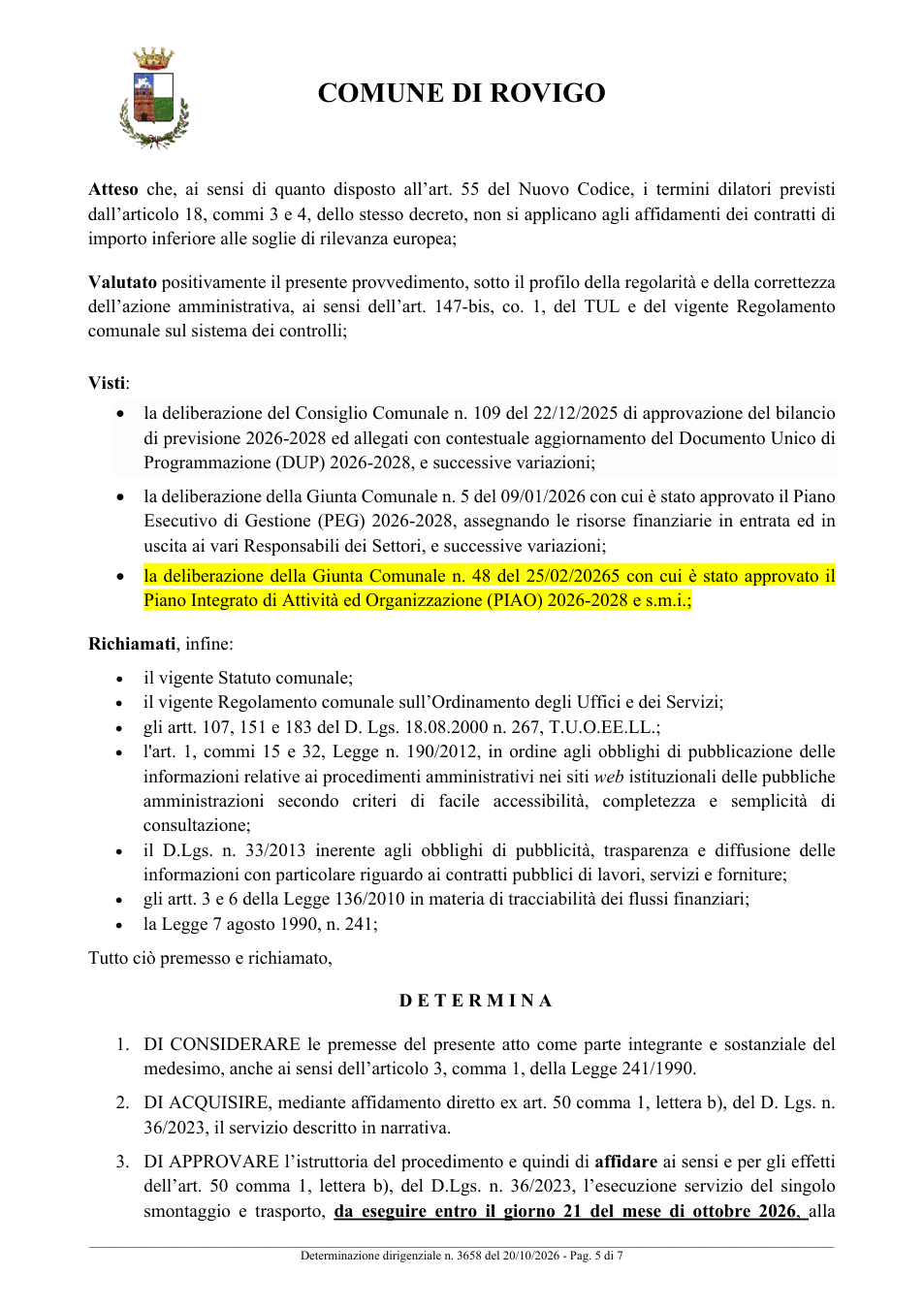 Pagina 5 del documento