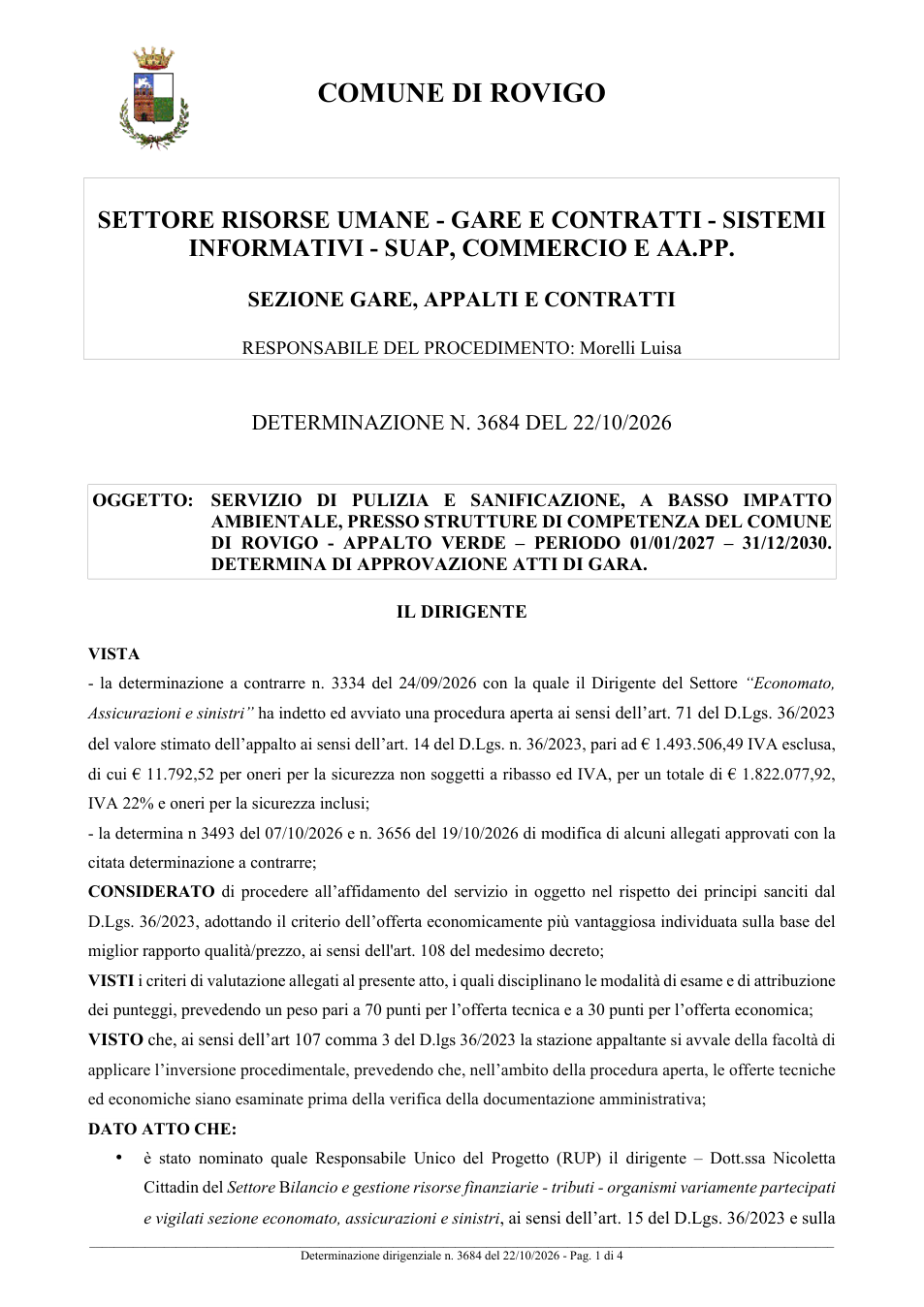 Pagina 1 del documento