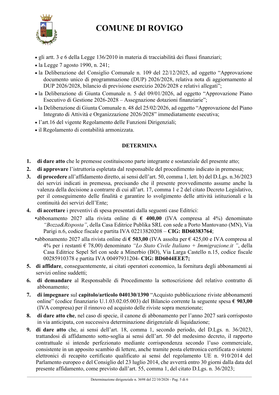 Pagina 5 del documento