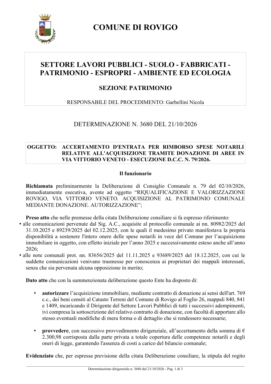 Pagina 1 del documento