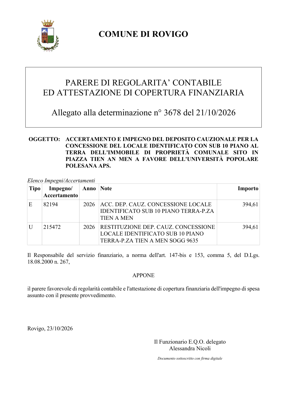 Pagina 1 del documento