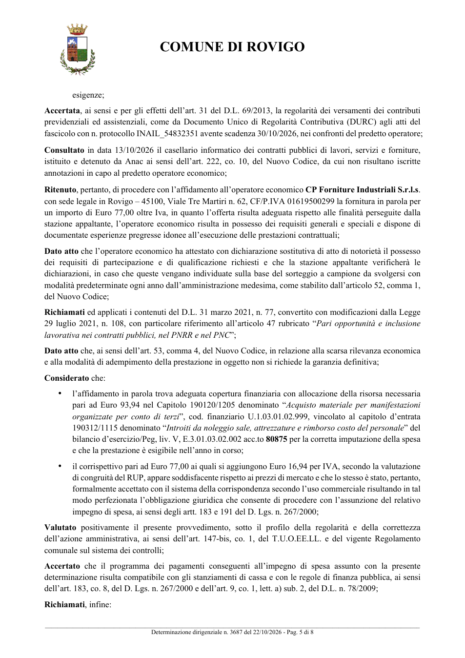 Pagina 5 del documento