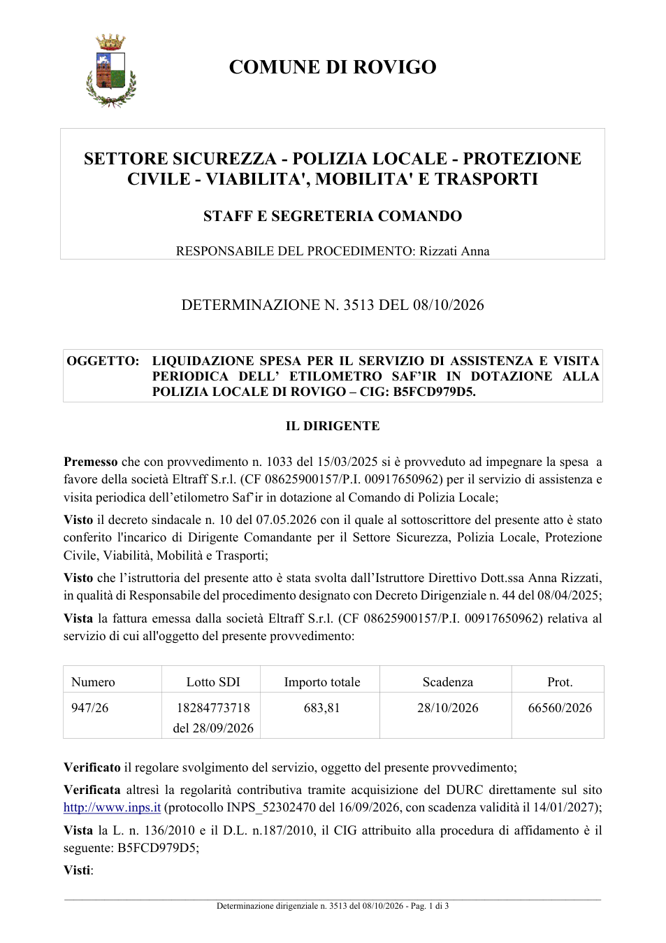 Pagina 1 del documento