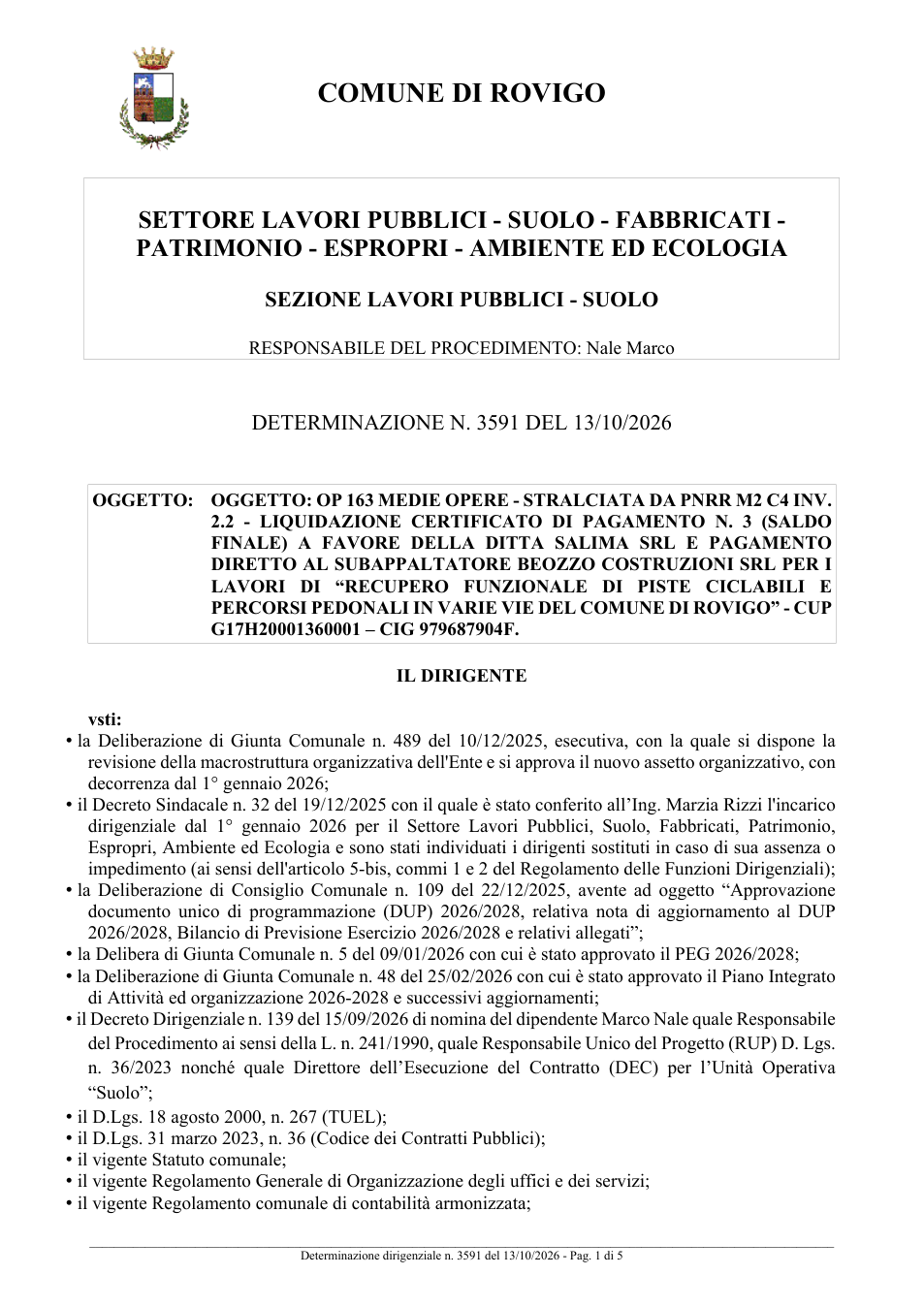 Pagina 1 del documento