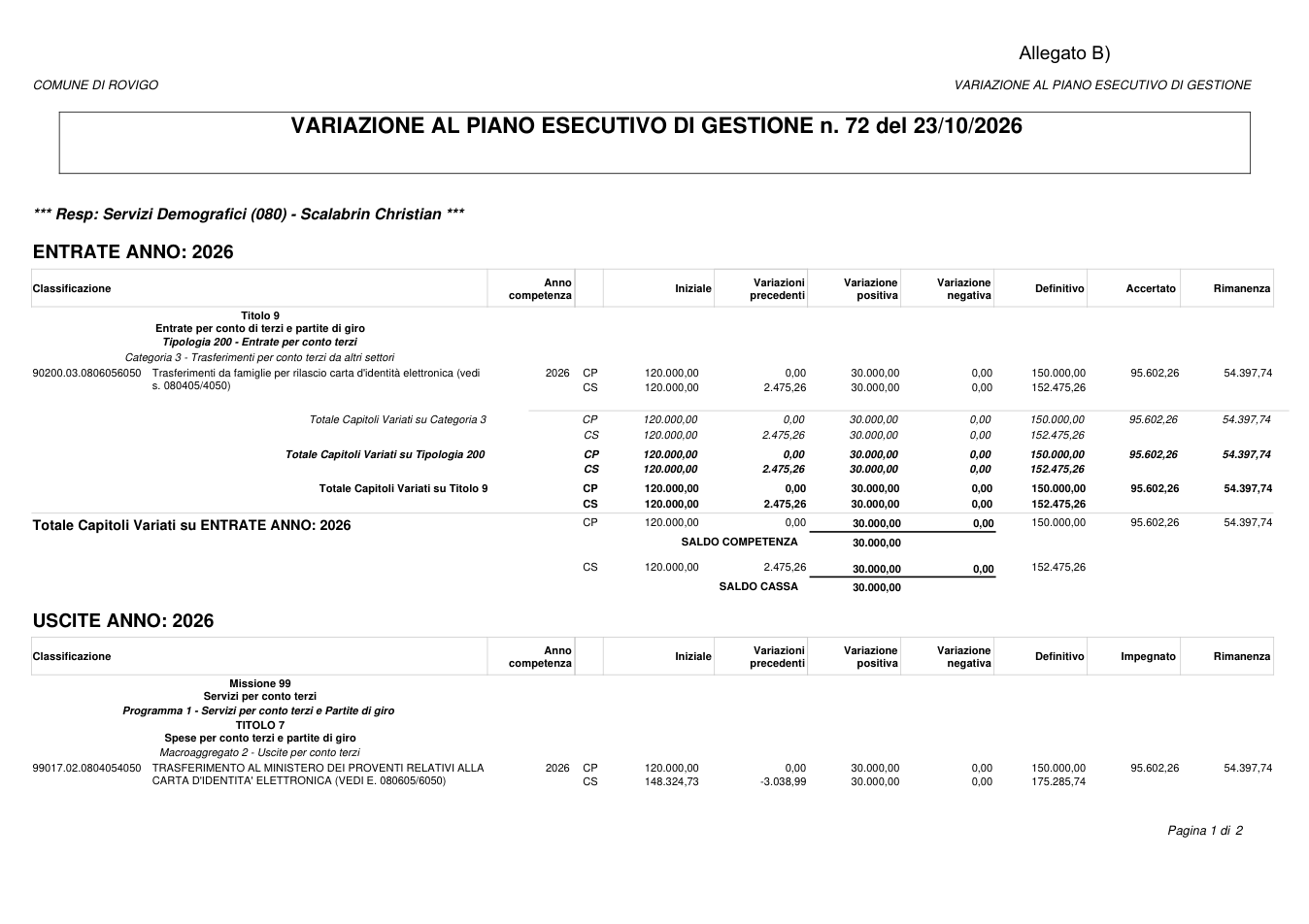 Pagina 1 del documento