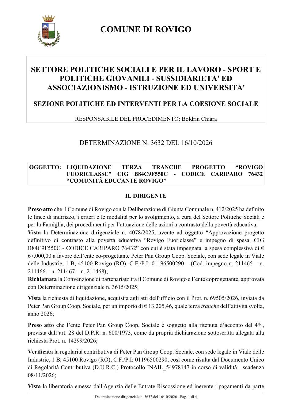 Pagina 1 del documento
