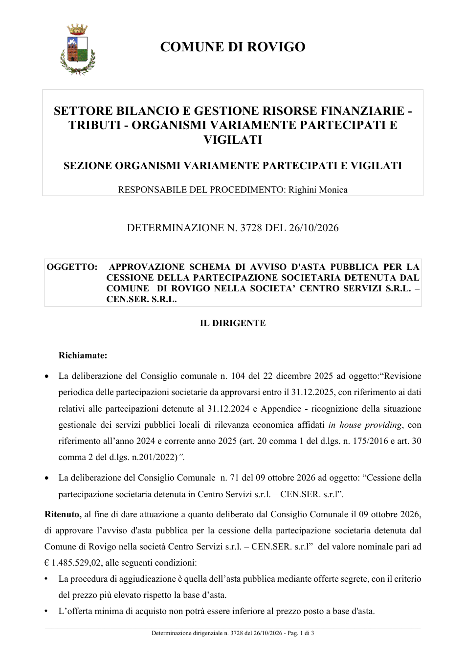 Pagina 1 del documento