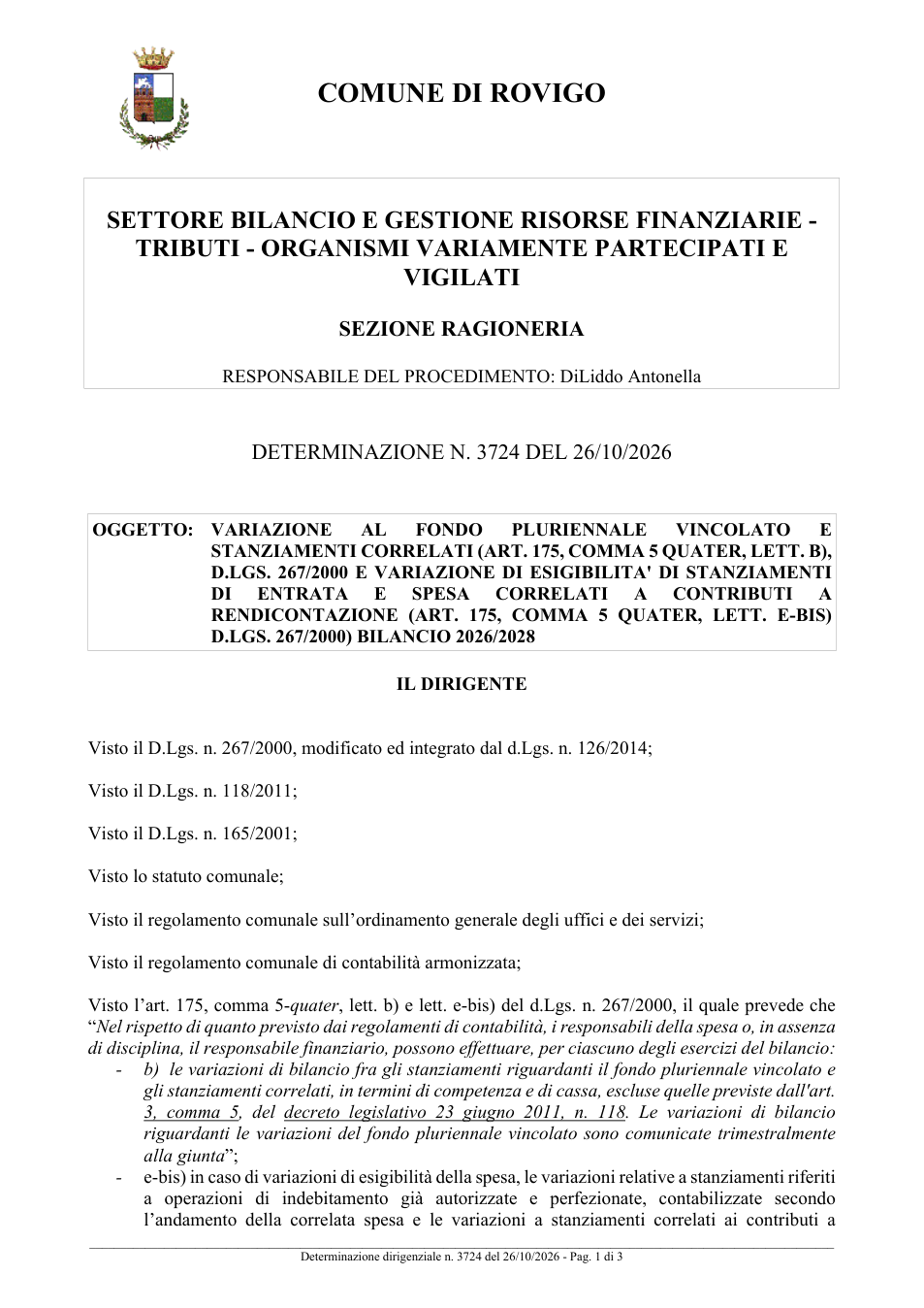 Pagina 1 del documento