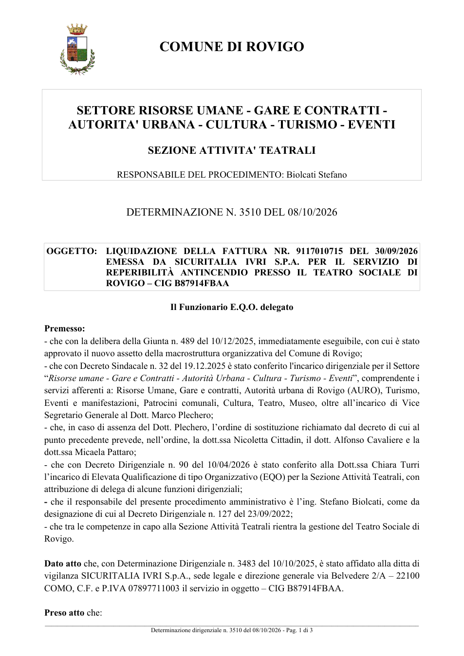 Pagina 1 del documento